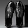 2023 Men's Versatile Spring Brogue Shoes - Casual & Business Leather Wedding Footwear