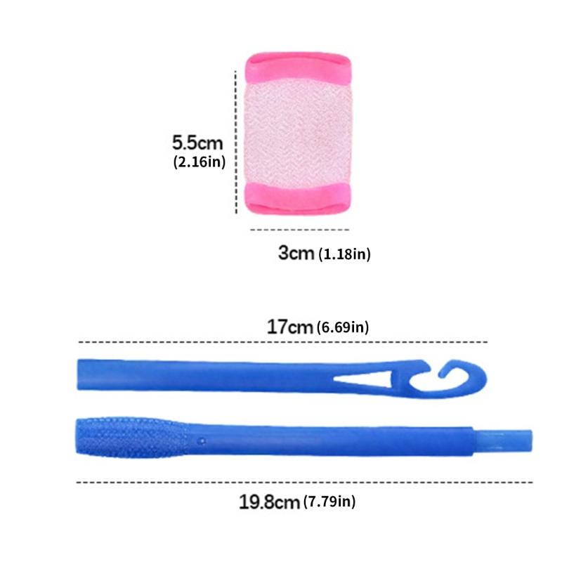 Heatless Hair Rollers For Natural Curls Snail Shape Design With Ecological Friendly PVC Materials PainFree Styling Kit