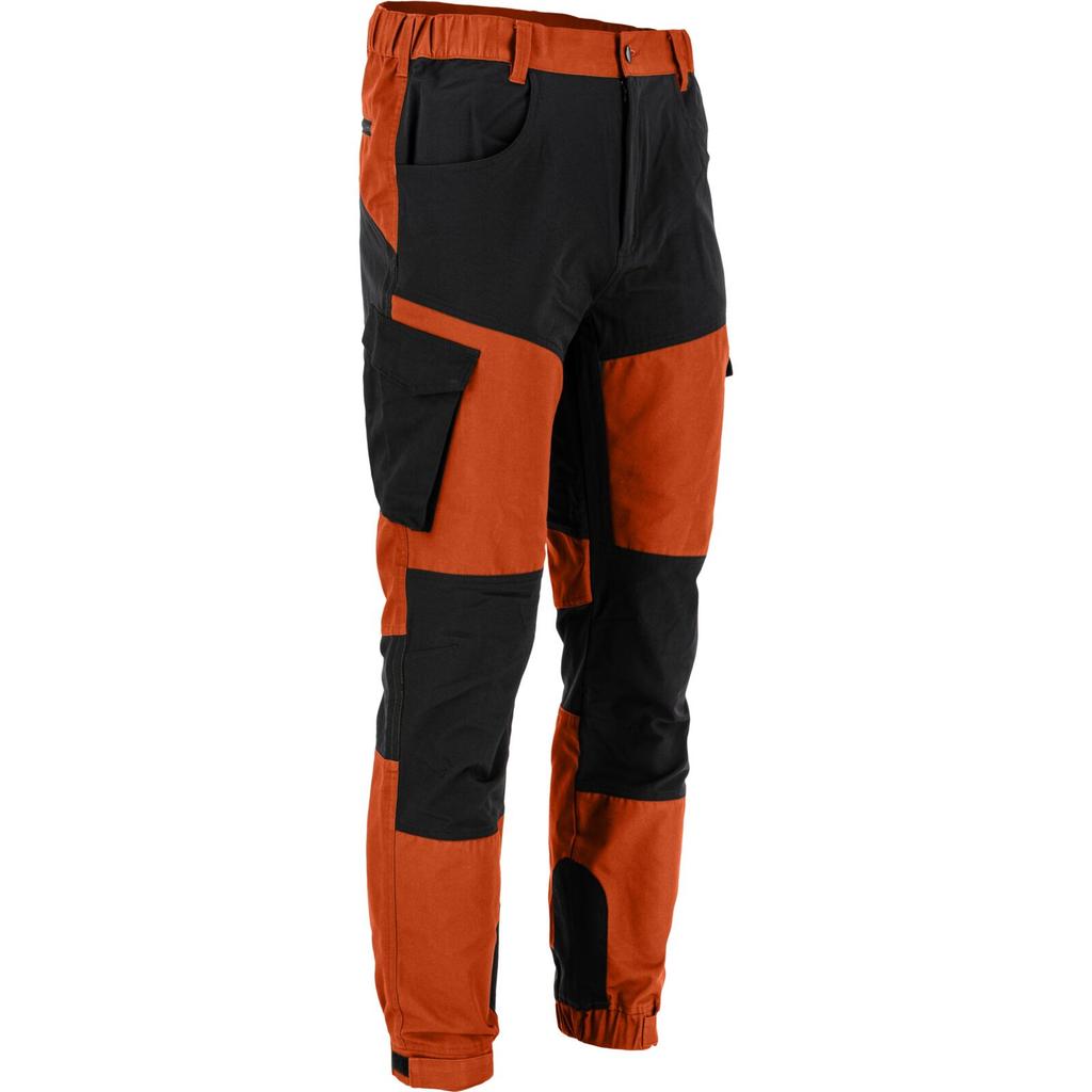 Brick-Black Stretch Trousers, "3Xl",Ce,Lahti