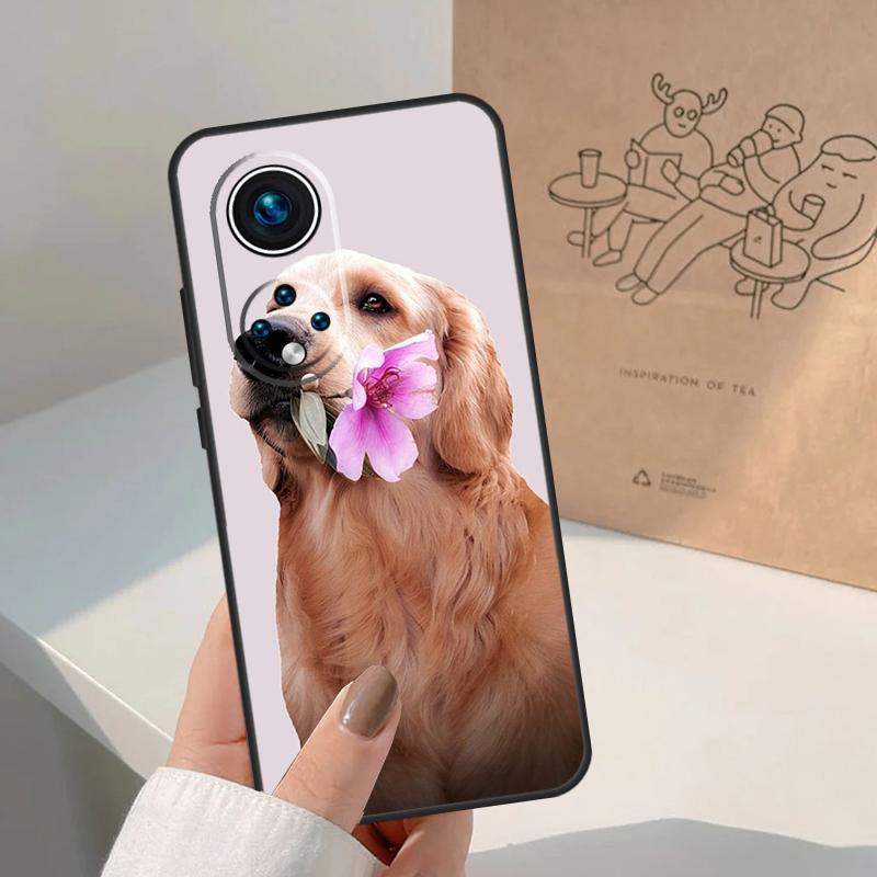 Golden Retriever Dog For Honor Magic 8 Pro 7 6 5 Lite Case For Honor Win RT 200 400 50 70 90 X8b X9a X9b X9c X9d