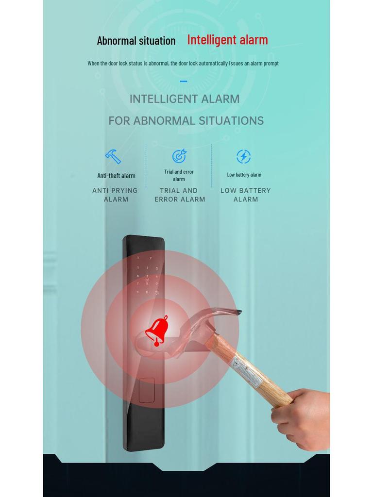 Smart Fingerprint Door Lock – Home & Hotel Security Solution