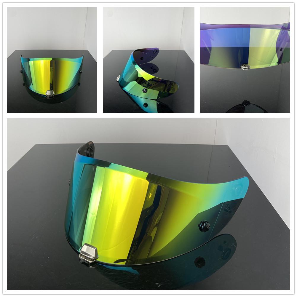 Visera Rpha11 para HJC HJ26 Rpha 70 Protector Solar a Prueba de Polvo y Viento Película Protectora Facial para Casco Galvanizada Antivaho