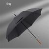 PARACHASE Retro Pánský Velký Minimalistický Deštník - Trendy Dvouosobový Deštník s Dlouhou Rukojetí a Automatickým Otevíráním