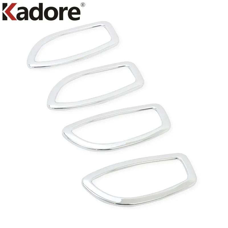 Car ide Inner Door Handle Bowl Cover Trim For Dodge Journey JC Fiat Freemont 2013-2018 Chrome Interior Accessories