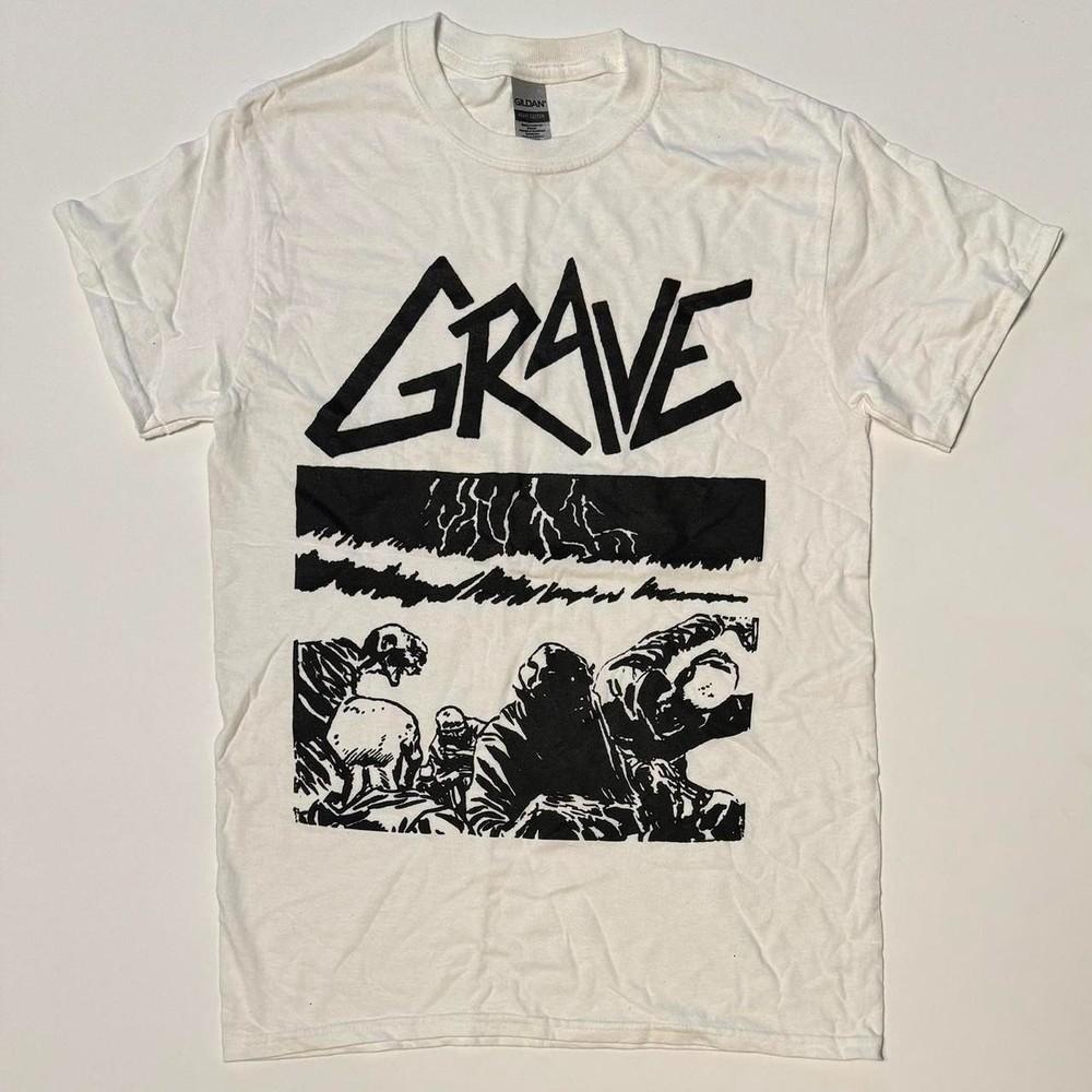 Vintage Grave Sick Disgust Eternal short sleeve classic white shirt KV37460 Unisex T-Shirt