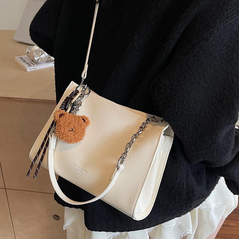Large Capacity Commuter Tote Bag 2025 Summer New High-end Texture Underarm Bag Fashionable and Versatile Shoulder Bag