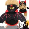 Christmas Halloween Funny Pet Dog Dog Cat Clothing Autumn and Winter Cat Transformation Costume Two-legged Dog Clothing Supplies
