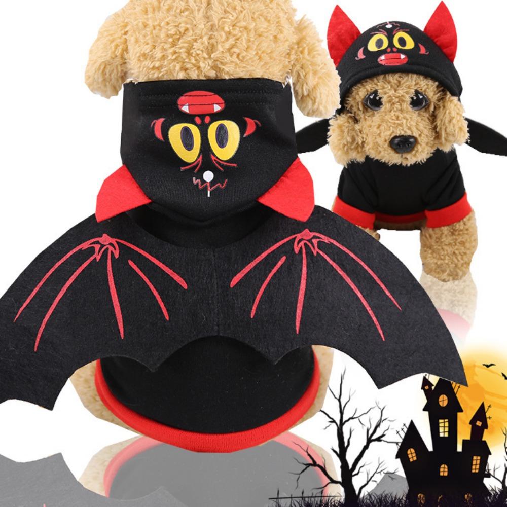 Christmas Halloween Funny Pet Dog Dog Cat Clothing Autumn and Winter Cat Transformation Costume Two-legged Dog Clothing Supplies