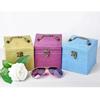1 Pcs Multi-functional Three-layer Leather Drawer-style Jewelry Box Earrings Lock Jewelry Box Necklace Ring Storage Box