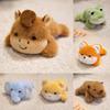Cat Rabbit Cartoon Turtle Plush Fridge Magnets Toy Animal Doll Decoration Gift