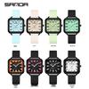 SANDA Student Quartz Exam Watch - Waterproof, Simple Design