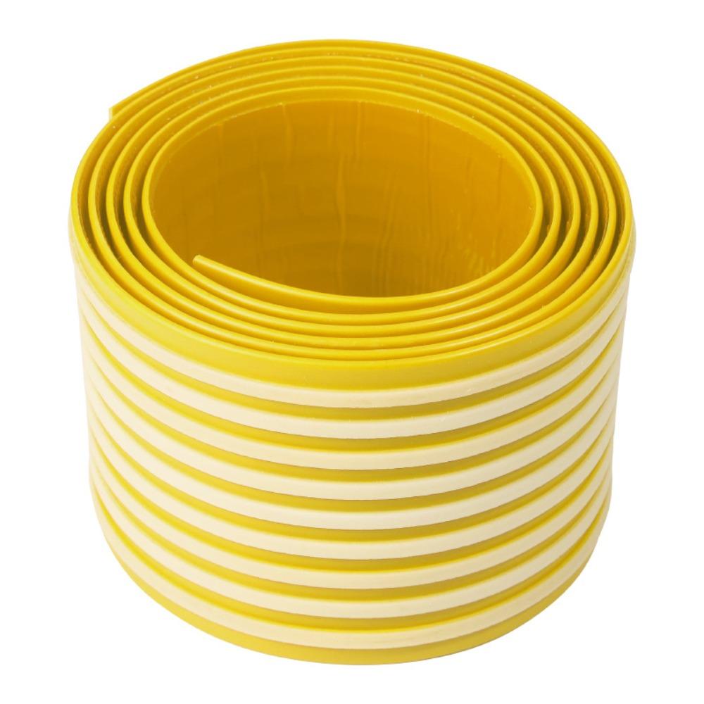 Высококачественные самоклеящиеся противоскользящие полоски ПВХ 10 см Лестницы Противоскользящие полоски Прочный Водонепроницаемый Защитная лента Душевая кабина Ванна 5CM жёлтый