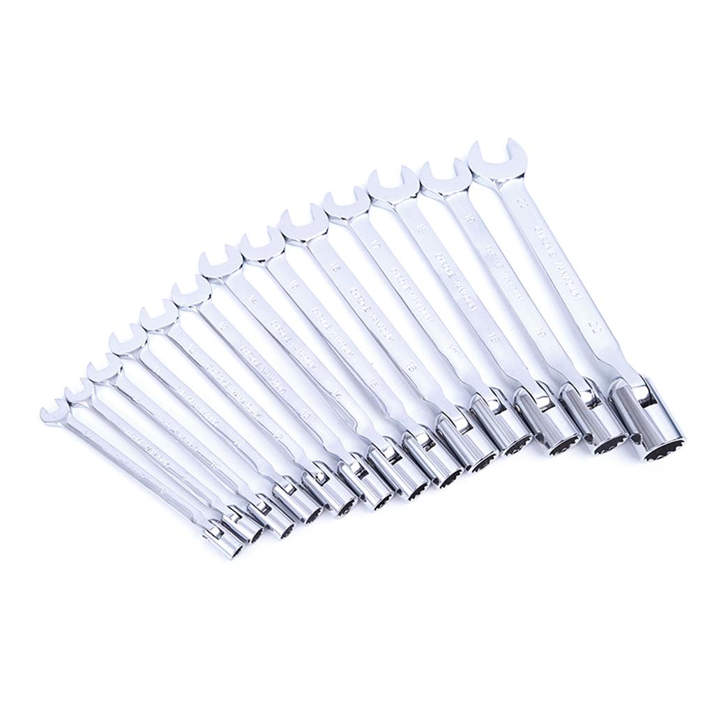 Double-Head Movable Sleeve Open Wrench For Phone And Automotive Repair Dual-Purpose Movable Sleeve Wrenches