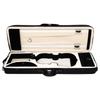 Violin Travel Case 4/4 Size Lightweight with Hygrometer and Shoulder Straps for Violin Safe Transport Easy Carrying