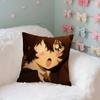 Anime BBungo StrayDogsS Cute Case Plush Fabric Soft Pillowcase Double Sided Print Cushion Cover Household Gifts