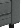 2 Piece Sofa Set Dark Grey Fabric