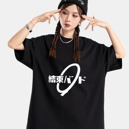 Formemory Cable Tie T-Shirt, Ijichi Koka, Short Sleeve, Cute Summer Clothing, Unisex, Ijichi Koka, Yamada Ryo, Kita Ikuyo, Cosplay Costume, Commemorat