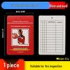 Fire Safety Inspection & Record Card Holder: Fire Extinguishers & Hydrants