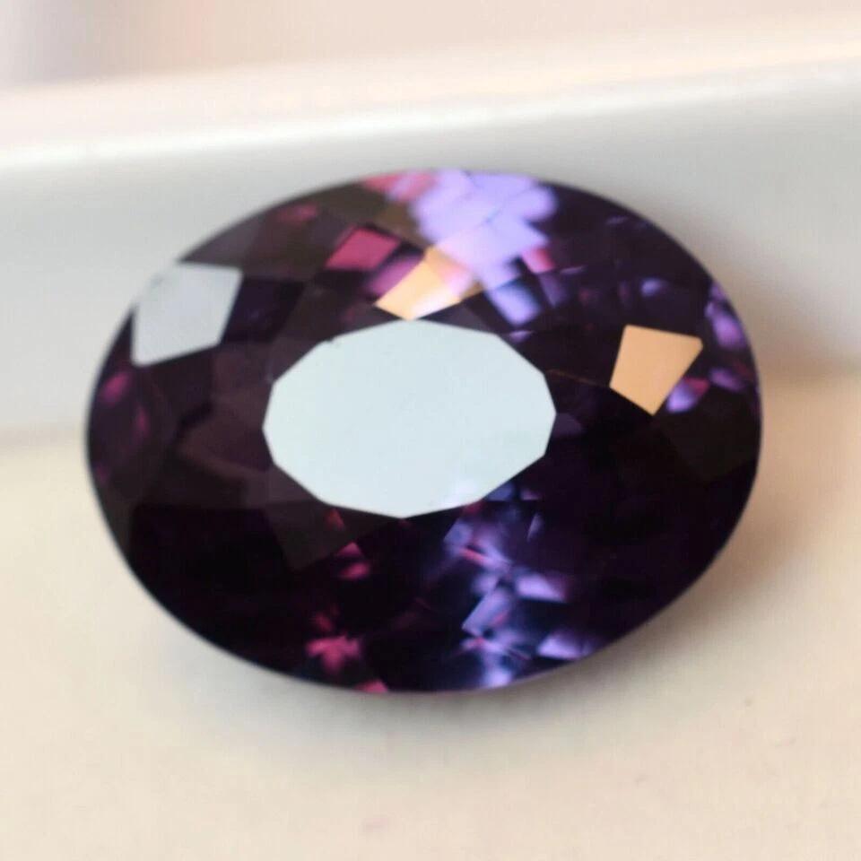 9-10 Ct Natural Wonderful Alexandrite Color Change Oval Beautiful Gemstone