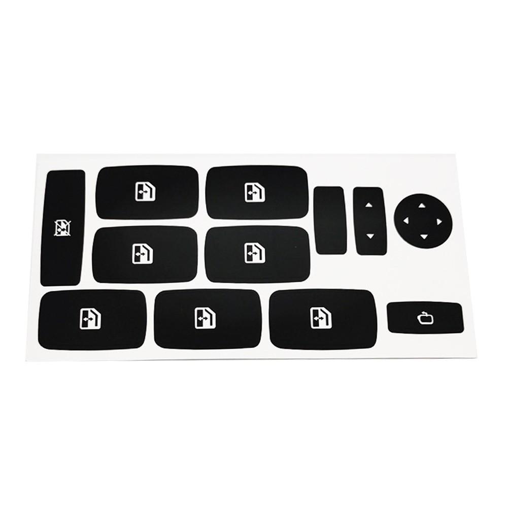 Vinyl Decal Stickers for Fiat Croma A Practical Solution for Worn Control Knobs