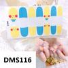 New Adorable Cartoon Expression Nail Stickers - Fun, Cute, No-Bake Design