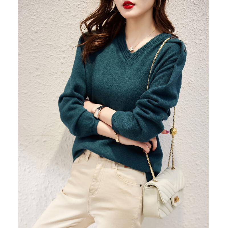 Firstview Women's Urban Casual Long Sleeve Sweater