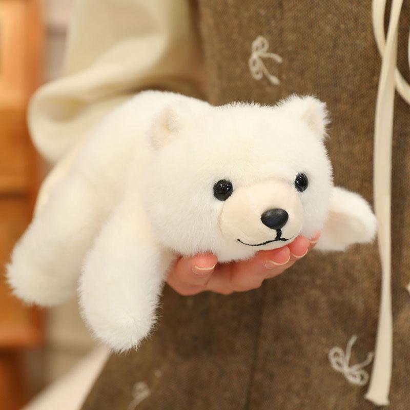 1Pc 20Cm Kawaii Lying Raccoon Koala Panda Polar Bear Frog Peluche Toy Lovely Sloth Monkey Capybara Lion Plushie Doll Decor Gift