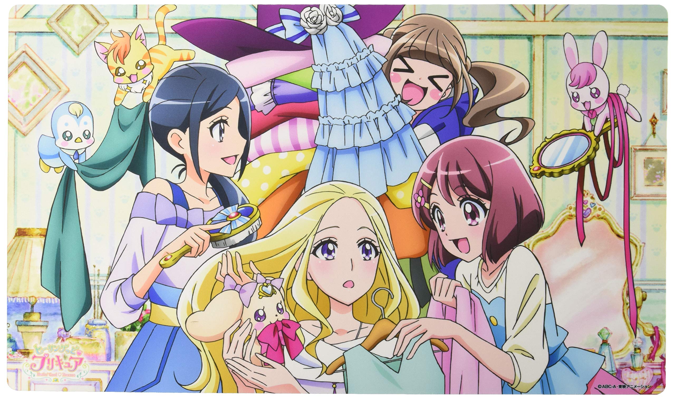 

Ensky Резиновый коврик с характером Good Precure Healin (С) (ENR-044)
