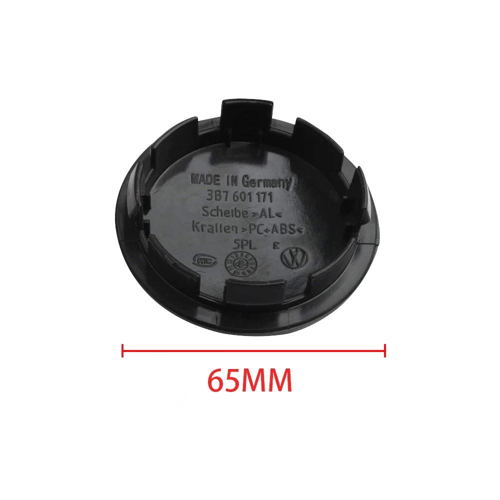 For VW Volkswagen Jetta MK5 Golf 4PCS 55mm/60mm/63mm/65mm/Car Styling Wheel Center Cap Hub Covers Badge Accessories For VW Volks