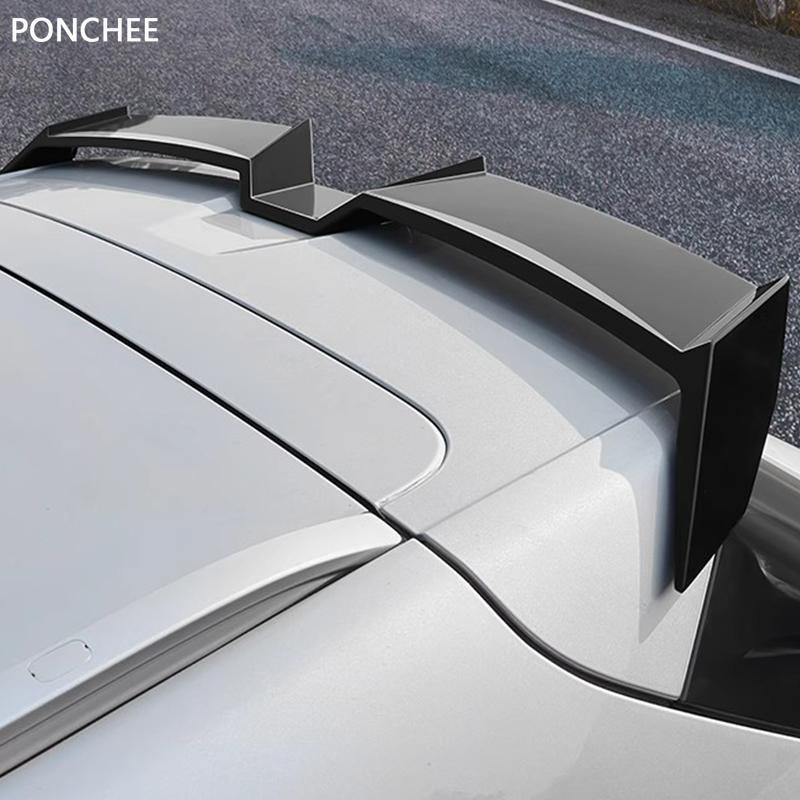 For Geely Galaxy Starship 7 EM-i 2025 Modified RS Tail Spoiler Sports Top Wing Punch Free Automobile Modification Supplies