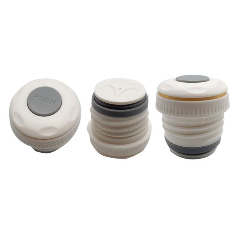 5.2cm Universal Vacuum Insulated Bottle Cup Cover Thermos Flask Lid Leak-Proof Travel Mug Stopper Stainless Thermoses
