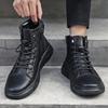 Warme Baumwollschuhe Herrenstiefel 2025 Winter neu hochgeschnittene Herrenschuhe Reißverschluss Martin-Stiefel Herren Samtlederstiefel Tide 8520