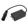 Aviation Headset Adapter GA Dual Plugs to XLR 5 Pin Male Adapter Headphone Extension Cable