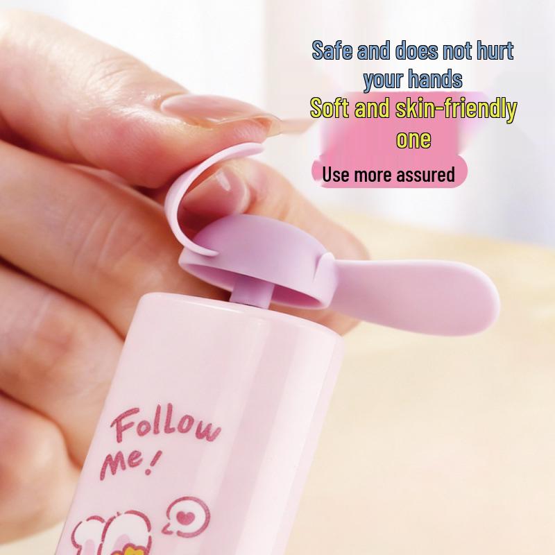 2026 Sommer USB-wiederaufladbarer Mini-Pandabär-Ventilator - Tragbar, Leise, Cartoon-Design für Kinder
