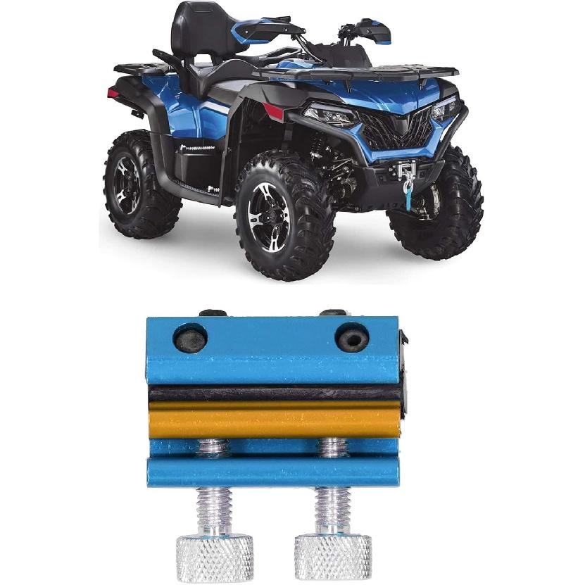 Motorcycle Cable Lubrication Tool Aluminium Portable Brake Throttle Clutch Lubricator for ATV (B Blue)