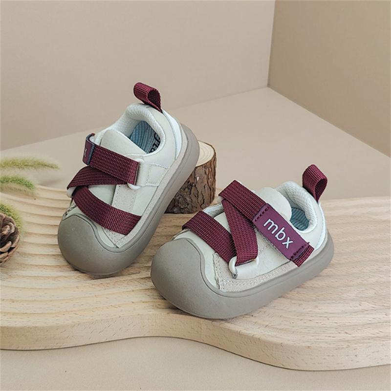 New Autumn Baby Shoes Leather Toddler Boys Sneakers Soft Sole Infant Fashion Little Kids Girls Shoes 15-25