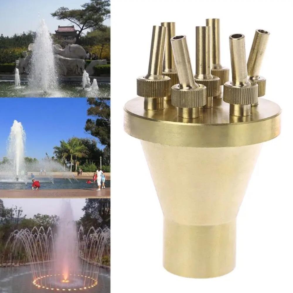 FNPT Center Gerade Ausführung Fontänenkopf 1/2" 3/4" 1" Schwimmbad Fontänenkopf