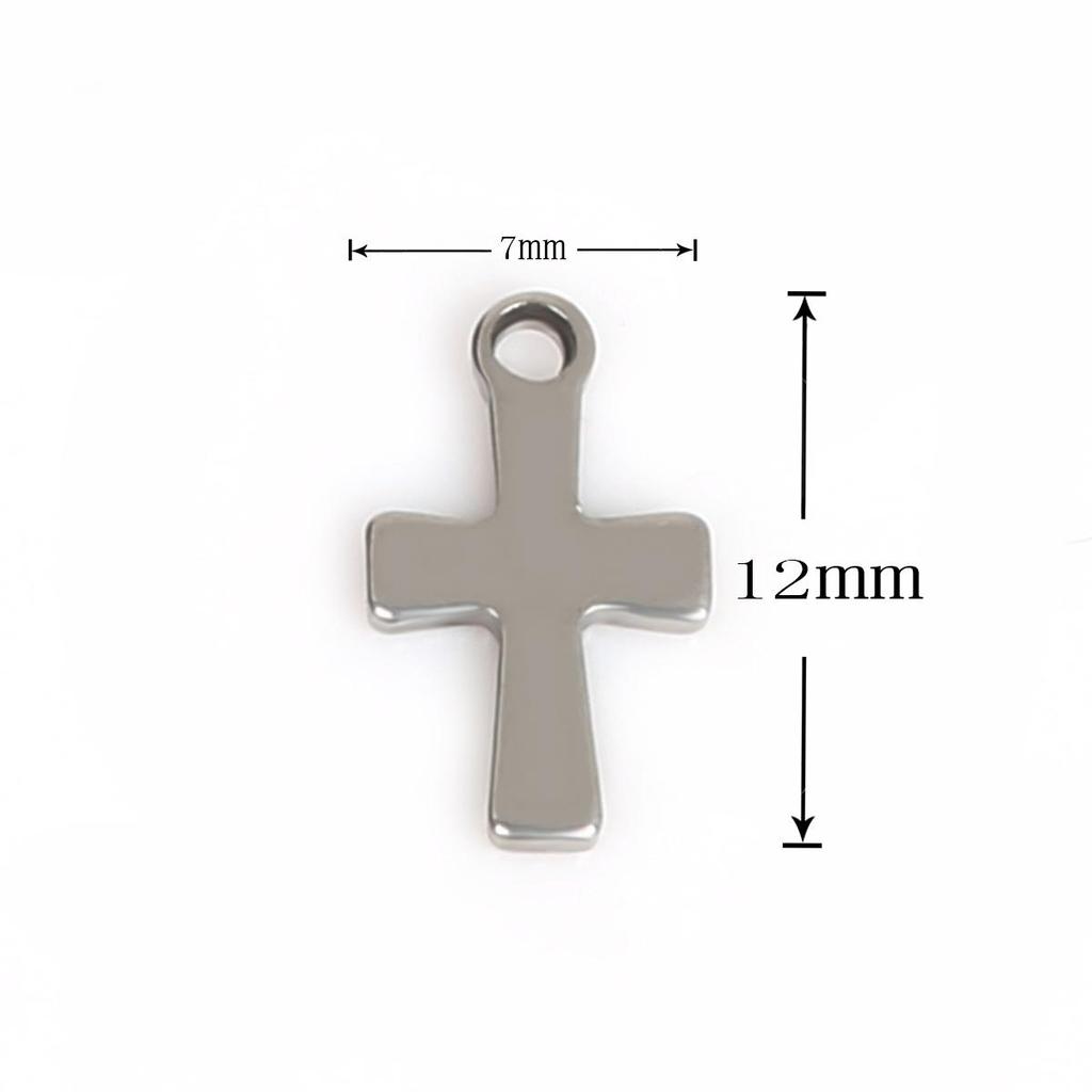 50Pcs Geometric Pendant Stainless Steel Charms For Women Kids Necklace Bracelet DIY Jewelry Making Accessories