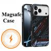 Business Premium Minimalist Sle Carbon Fiber for Magsafe Case for IPhone 17 Pro Max 16 15 14 Non-slip Anti Drop Wireless Charger Protection Cover