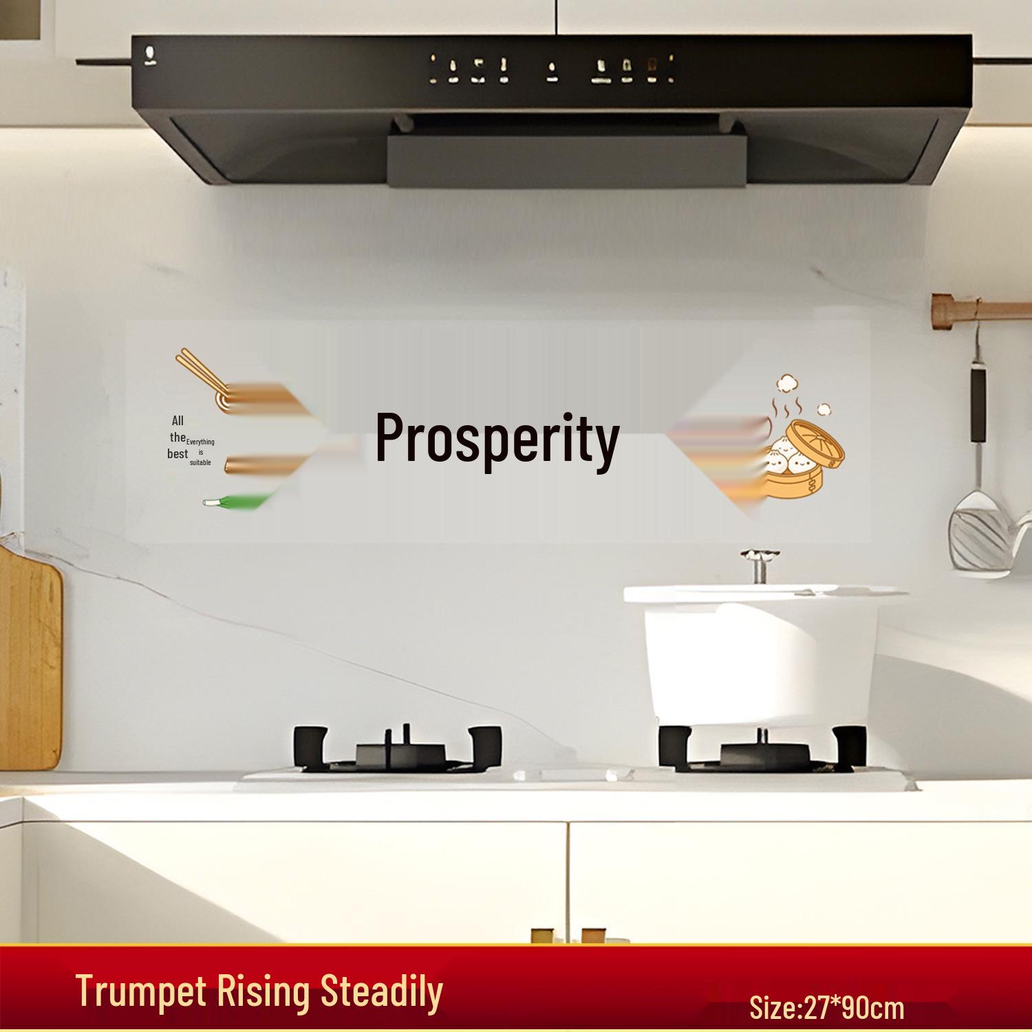 

Кухонная маслостойкая наклейка на окно для новоселья и празднования нового дома Kitchen oil-proof stickers