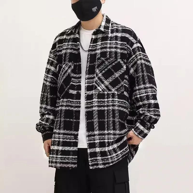 

Мужская куртка в стиле ретро в этническом стиле, однобортная, свободная, повседневная куртка XL