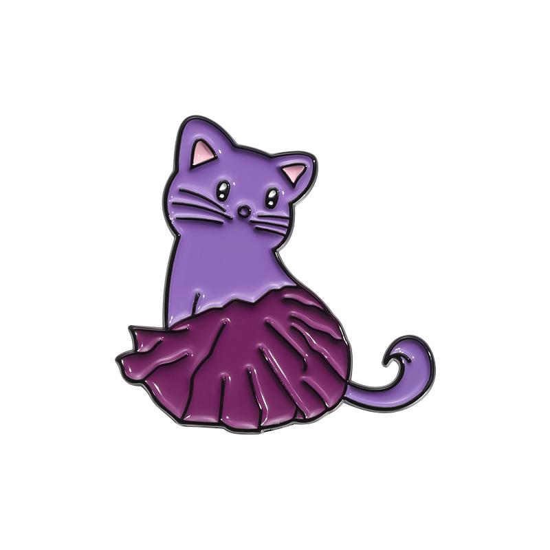 Cute Music Cat Enamel Pin Pop Music Albums 1989 Junior Jewels Cartoon Kitten Animal Brooch Lapel Badge Jewelry Gifts for Friends