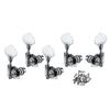 Bass Tuning Peg Electric Bass Opened Machine Head Knobs Bass String Turner for 4 String Jazz-Bass Guitar Bass Right/Left