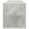 Wall Mounted Shoe Cabinet Concrete Grey 100 x 35 x 38 cm Engineered Wood