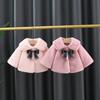 Children's Casual Coat Autumn and Winter Sweet Shawl Coat for Girls