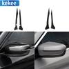 For BMW 5 Series G30 18-19 G11 16-19 Carbon Fiber Car Rearview Mirror Anti-collision Strip Trim Sticker Interior Accessories