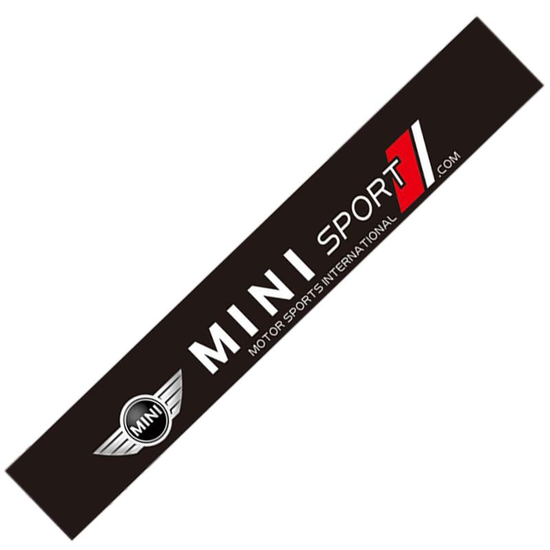 

Car Front Rear Windshield Decoration Sticker For BMW Mini Works Cooper F54 F55 F56 F57 F60 R50 R52 R53 R55 R56 R57 R58 R59 R60