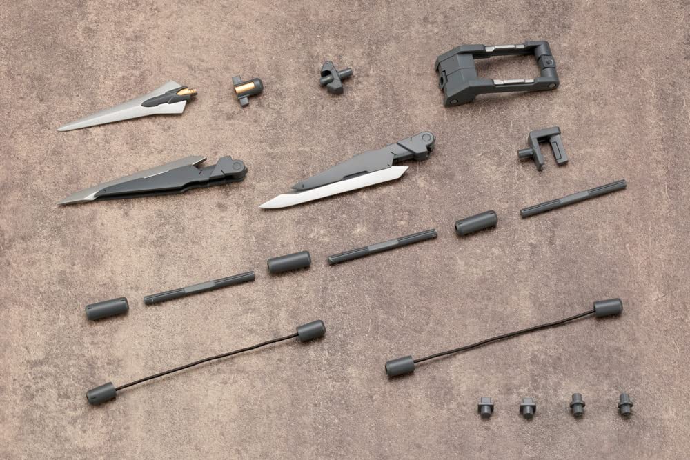 Kotobukiya M.S.G Modeling Support Goods Weapon Unit 11 Trident Spear, Approx. 215mm Long, Non-Scale Plastic Model