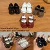 4 Colors Dolls Bright Leather Boots Internal Length 6*2.5cm Dress Up Footwear  for 1/4 BJD Dolls