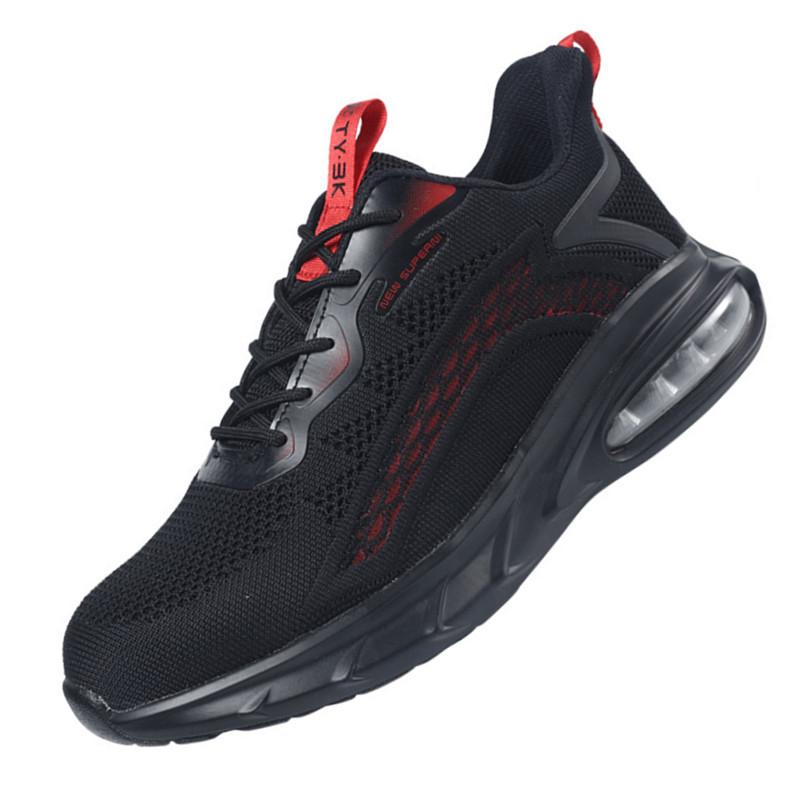 

Промышленная защитная обувь со стальным носком, неразрушаемая амортизирующая рабочая обувь для мужчин, защитные ботинки для женщин 43